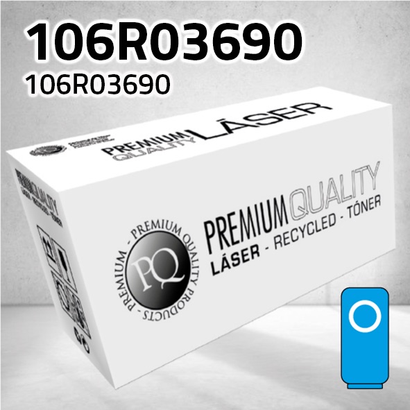[CLXT3690C] Tóner Xerox 106R03690 cian | 4.300 páginas | compatible