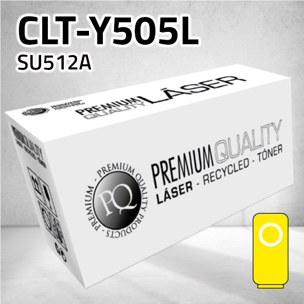 [CLST505Y] Tóner Samsung CLT-Y505L amarillo | 3.500 páginas | compatible