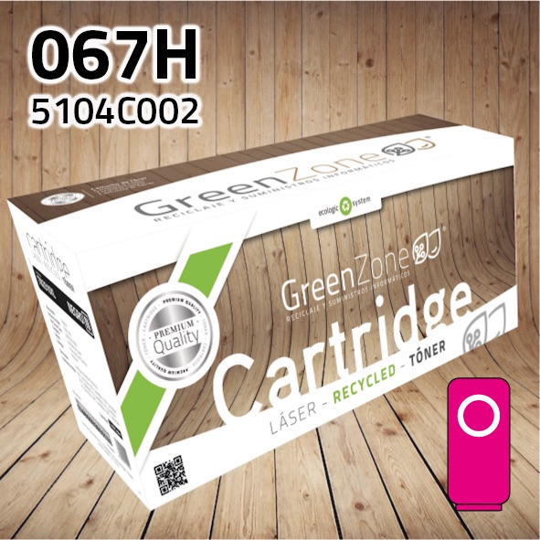 Tóner Canon (067H) 5104C002 magenta | Green Zone