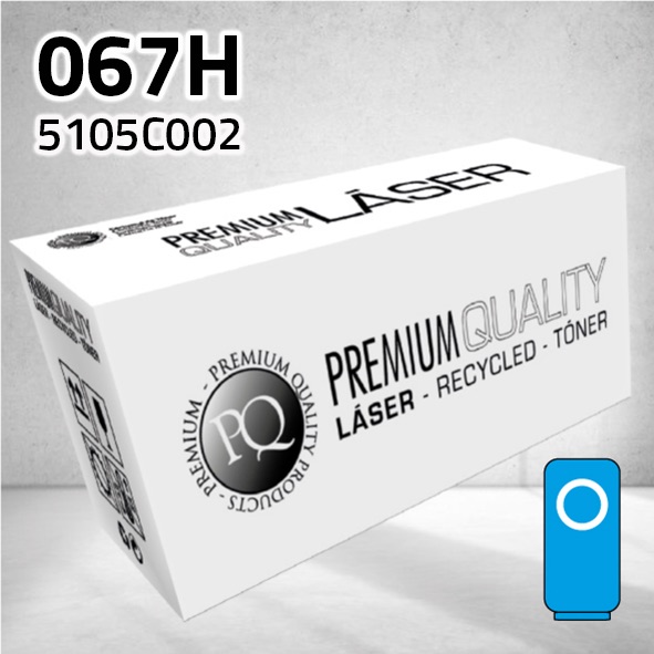 ​Clone de marca para Canon (067H) 5105C002 Ciano (2.350 cópias)