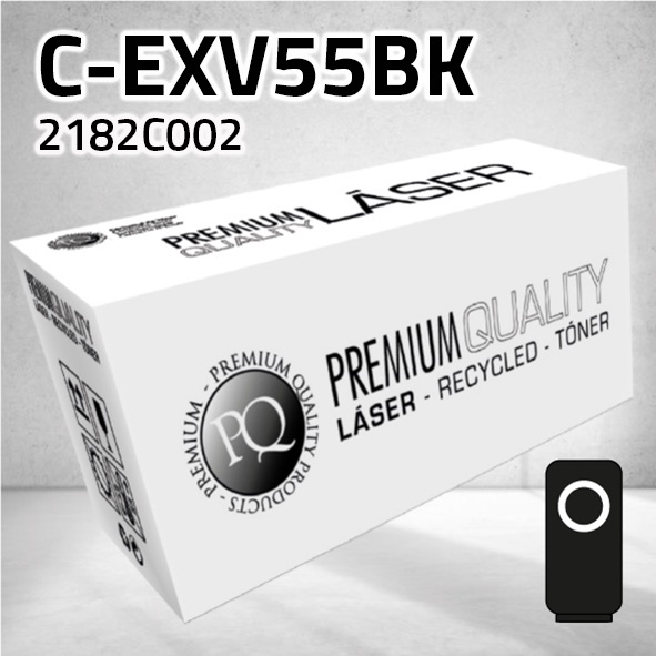 [CLCTCEXV55N] Tóner Canon (C-EXV55) 2182C002 negro | 23.000 páginas | compatible