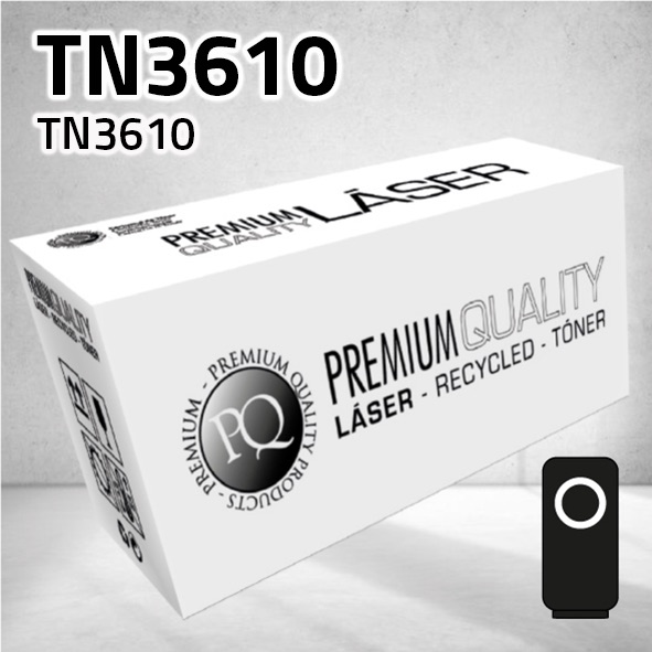 [CLBTTN3610N] Tóner Brother TN3610 negro | 18.000 páginas | compatible