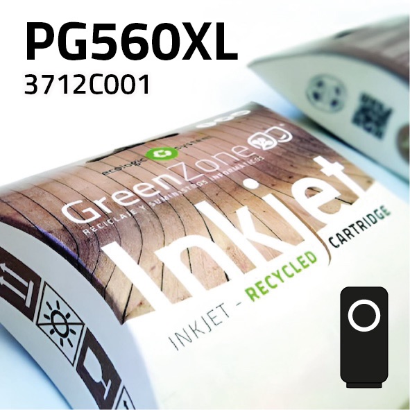 [GCCPG560XN] Cartucho Canon PG560XL negro | 20 ml | Green Zone