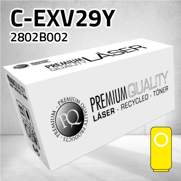 Tóner Canon (C-EXV29) 2802B002 amarillo | 27.000 páginas | compatible