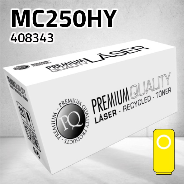 Tóner Ricoh MC250HY amarillo | 6.300 páginas | compatible