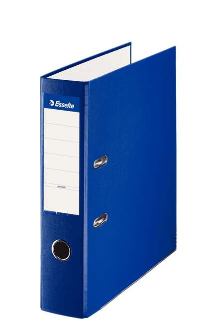 [42303] Esselte Archivador de Palanca - Formato Folio - Lomo 75mm - Capacidad para 500 Hojas - Color Azul 