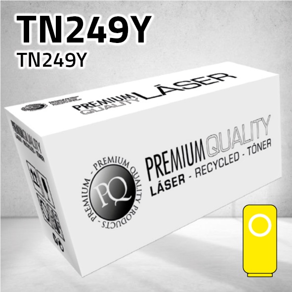 [CLBTTN249Y] Tóner Brother TN249Y amarillo | 4.000 páginas | compatible