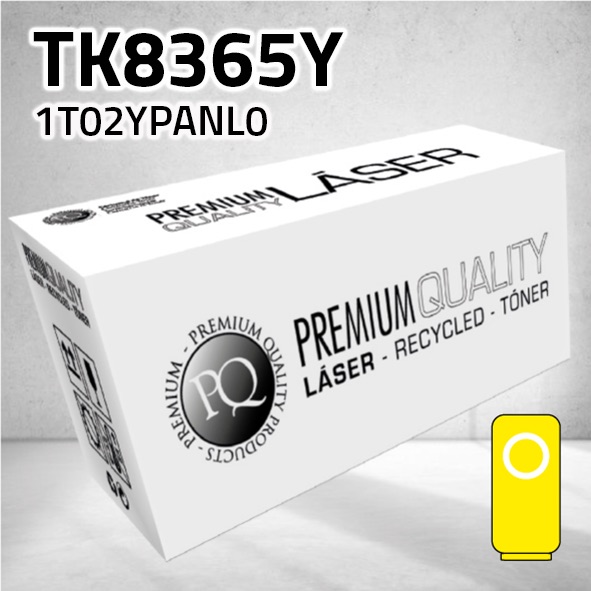 [CLKT8365Y] Tóner Kyocera TK8365Y amarillo | 12.000 páginas | compatible