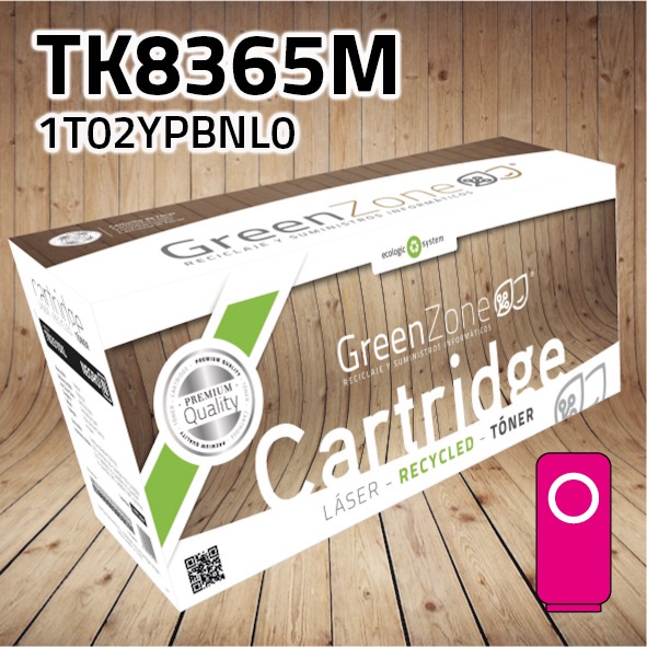 [GKT8365M] Tóner Kyocera TK8365M magenta | 12.000 páginas | Green Zone