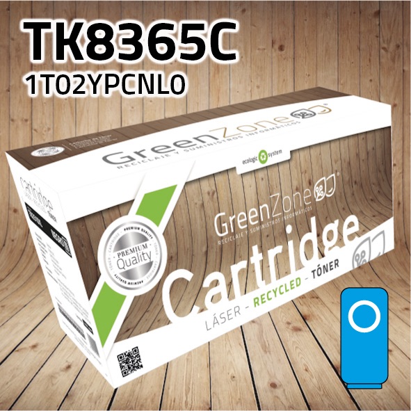 [GKT8365C] Tóner Kyocera TK8365C cian | 12.000 páginas | Green Zone