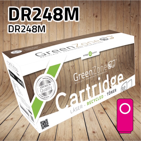 [GBTDR248MO] Tambor Brother DR248M magenta | 30.000 páginas | Green Zone