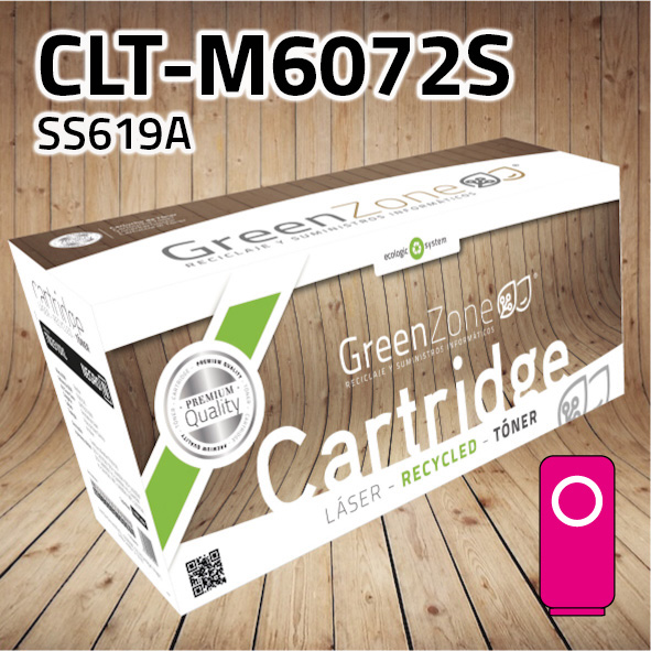 [GST6072M] Tóner Samsung CLT-M6072S magenta | 15.000 páginas | Green Zone