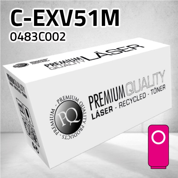 [CLCTCEXV51M] Tóner Canon (C-EXV51) 0483C002 magenta | 60.000 páginas | compatible