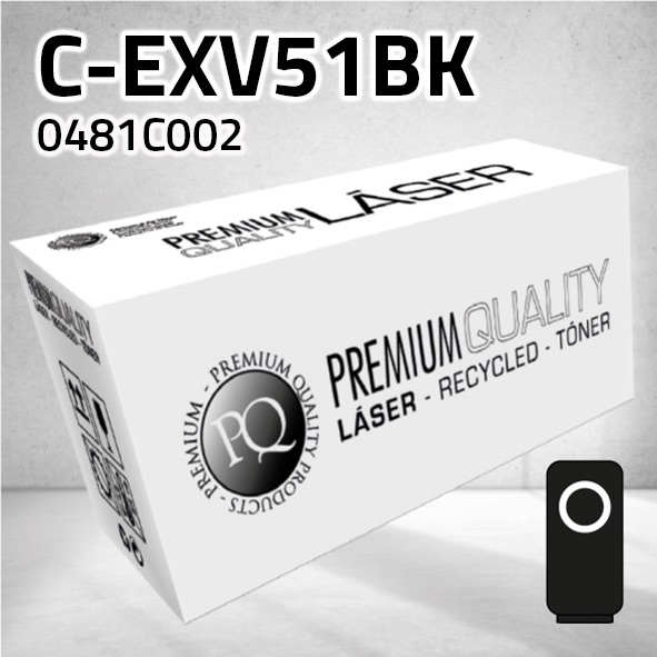 [CLCTCEXV51N] Tóner Canon (C-EXV51) 0481C002 negro | 69.000 páginas | compatible