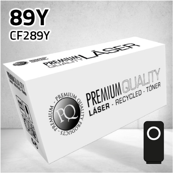 [CLHTF289YN] Tóner HP CF289Y (89Y) negro | 20.000 páginas | compatible