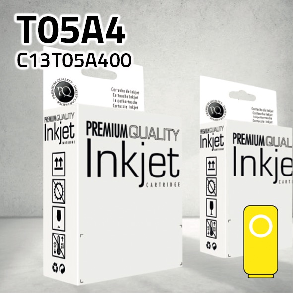 [CLECT05A4Y] Cartucho Epson C13T05A400 (T05A4) amarillo pigmentado | 20.000 páginas | compatible
