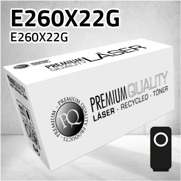 Tambor Lexmark E260X22G negro | 30.000 páginas | compatible