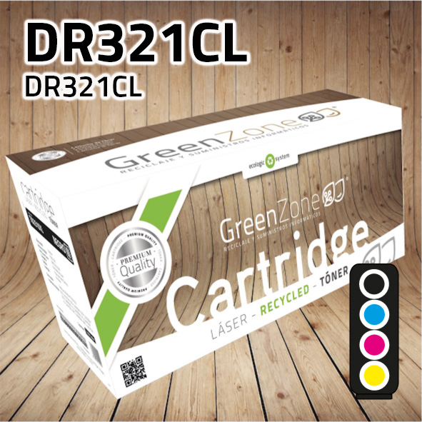 [GBTDR321NO] Tambor Brother DR321CL | 25.000 páginas | Green Zone