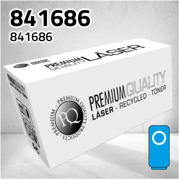 [CLRT1686C] Tóner Ricoh 841686 cian | 22.500 páginas | compatible