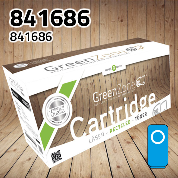 [GRT1686C] Tóner Ricoh 841686 polimerizado cian | 22.500 páginas | Green Zone