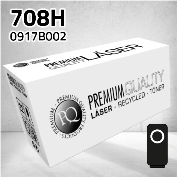 Tóner Canon 0917B002 (708H) negro | 6.000 páginas | compatible