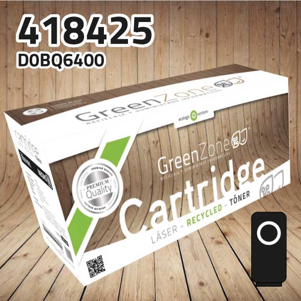 [GRT418425] Tóner Ricoh 418425 Bote residual de | 100.000 páginas | Green Zone