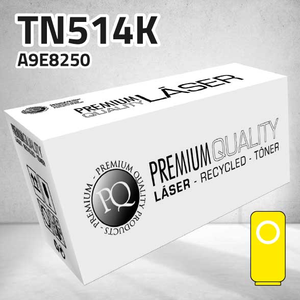Tóner Konica Minolta TN514Y amarillo | 26.000 páginas | compatible