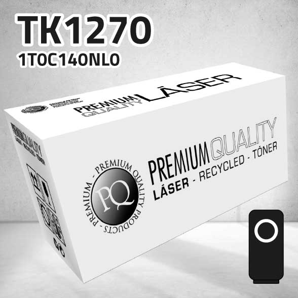[CLKT1270N] Tóner Kyocera TK1270 (1T0C140NL0) negro | 10.000 páginas | compatible