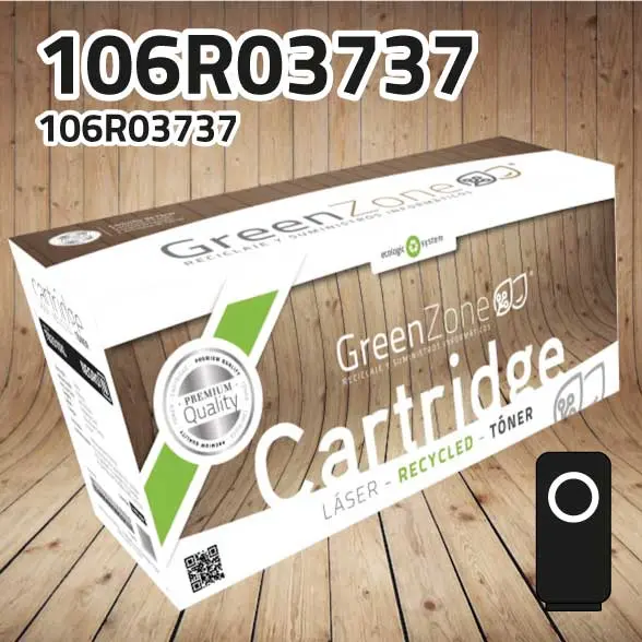 Tóner Xerox 106R03737 polimerizado negro | 23.600 páginas | Green Zone