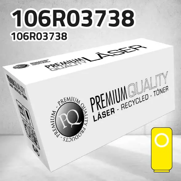 [CLXT3738Y] Tóner Xerox 106R03738 amarillo | 16.500 páginas | compatible