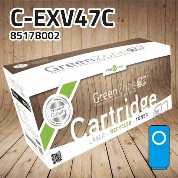 [GCTCEXV47C] Tóner Canon (C-EXV47C) 8517B002 cian | 21.500 páginas | Green Zone