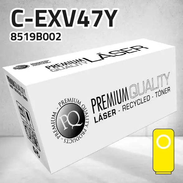 [CLCTCEXV47Y] Tóner Canon (C-EXV47Y) 8519B002 amarillo | 21.500 páginas | compatible