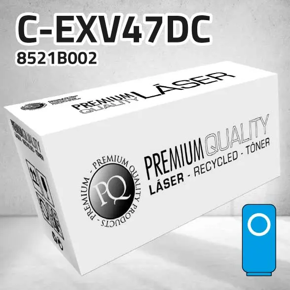 [CLCTCEXV47CO] Tambor Canon (C-EXV47DC) 8521B002 cian | 33.000 páginas | compatible