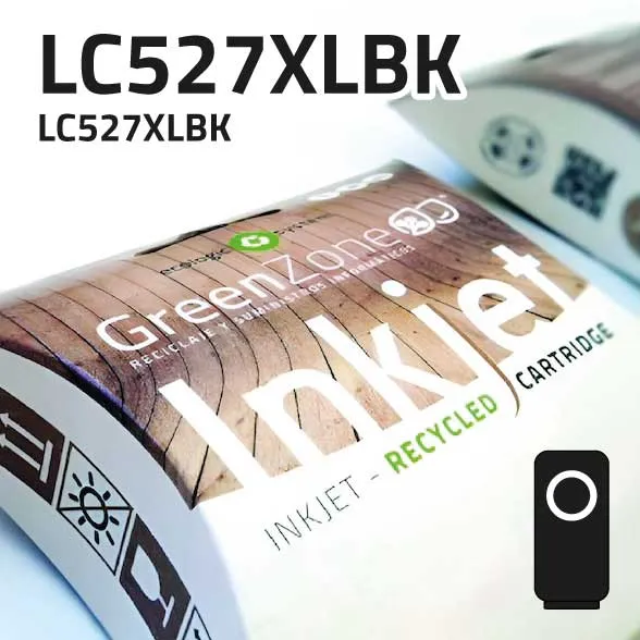 [GBCLC527XN] Cartucho Brother LC527XL negro pigmentado | 3.000 páginas | Green Zone