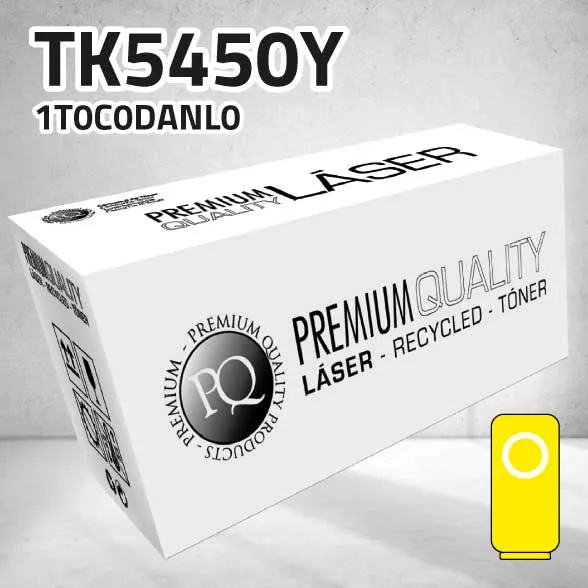 [CLKT5450Y] Tóner Kyocera TK5450Y amarillo | 3.200 páginas | compatible