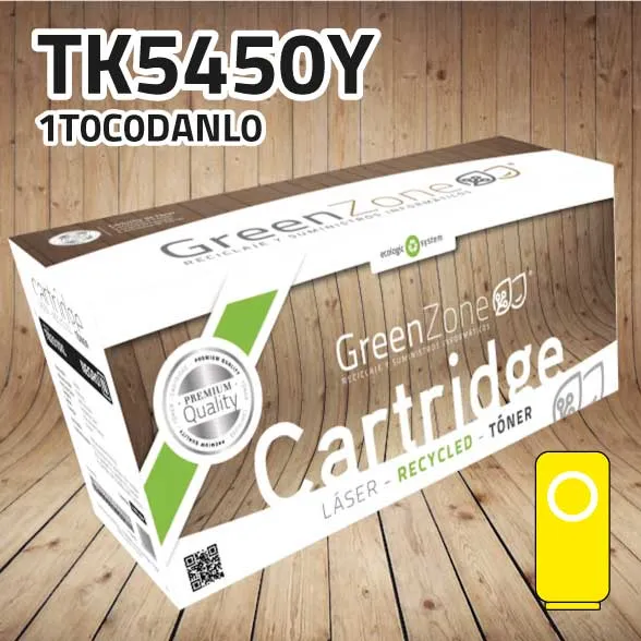 [GKT5450Y] Tóner Kyocera TK5450Y amarillo | 3.200 páginas | Green Zone