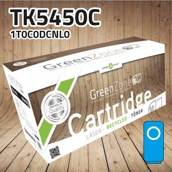 [GKT5450C] Tóner Kyocera TK5450C cian | 3.200 páginas | Green Zone
