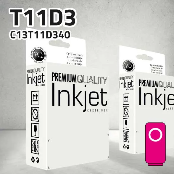 [CLECT11D3XM] Cartucho Epson T11D3 XL magenta pigmentado | 5.000 páginas | compatible