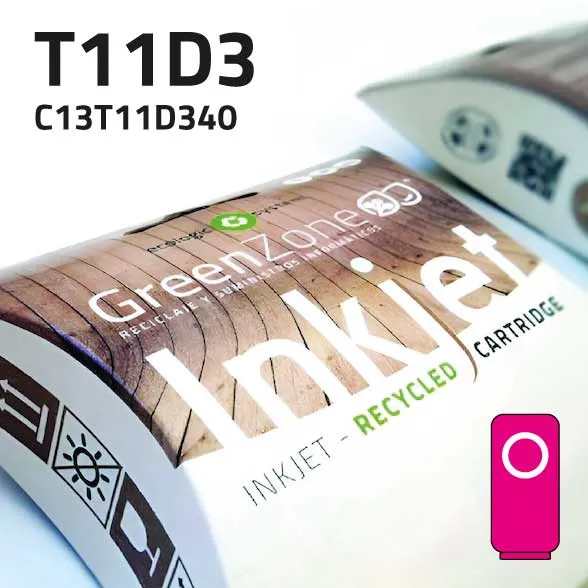 [GECT11D3XM] Cartucho Epson T11D3 XL magenta pigmentado | 5.000 páginas | Green Zone