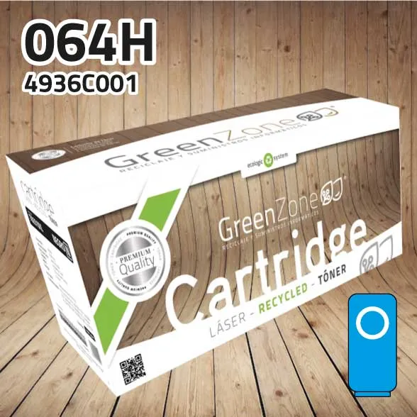 [GCT064HC] Tóner Canon (064H) 4936C001 cian | 10.400 páginas | Green Zone