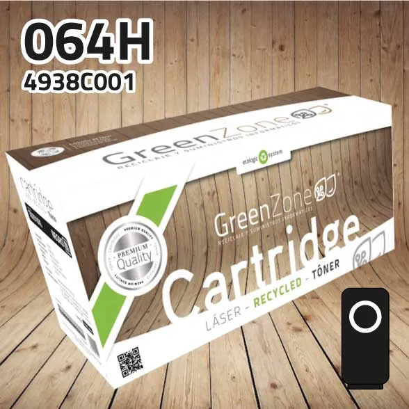 [GCT064HN] Tóner Canon (064H) 4938C001 negro | 13.400 páginas | Green Zone