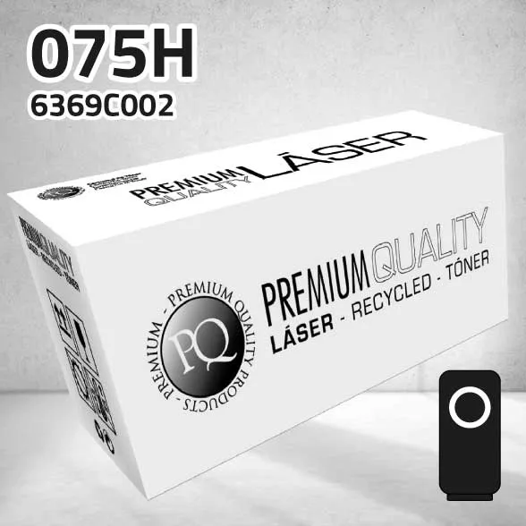 [CLCT075HN] Tóner Canon 6369C002 (075H) negro | 3.200 páginas | compatible