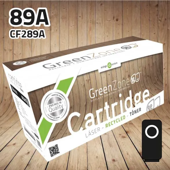 [GHTF289N] Tóner HP CF289A (89A) negro | 5.000 páginas | Green Zone