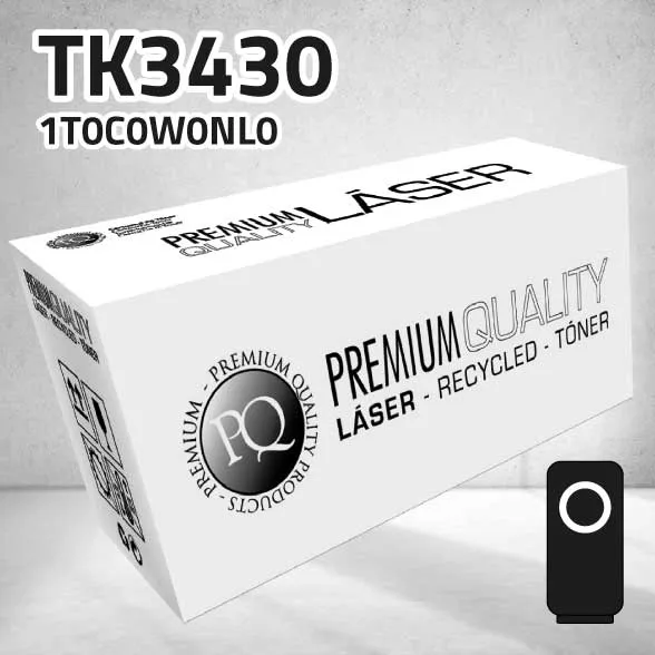 [CLKT3430N] Tóner Kyocera TK3430 negro | 25.000 páginas | compatible