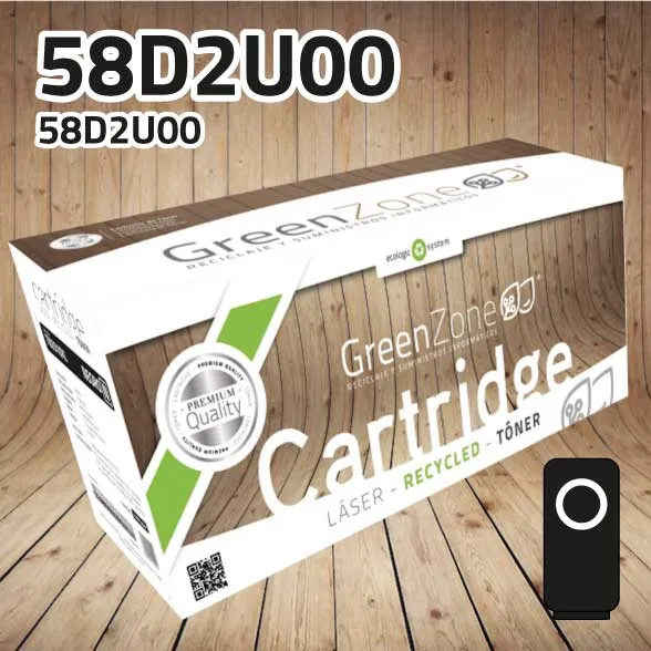 [GLTD2U00N] Tóner Lexmark 58D2U00 negro | 55.000 páginas | Green Zone